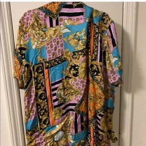 Asos men’s patterned button down